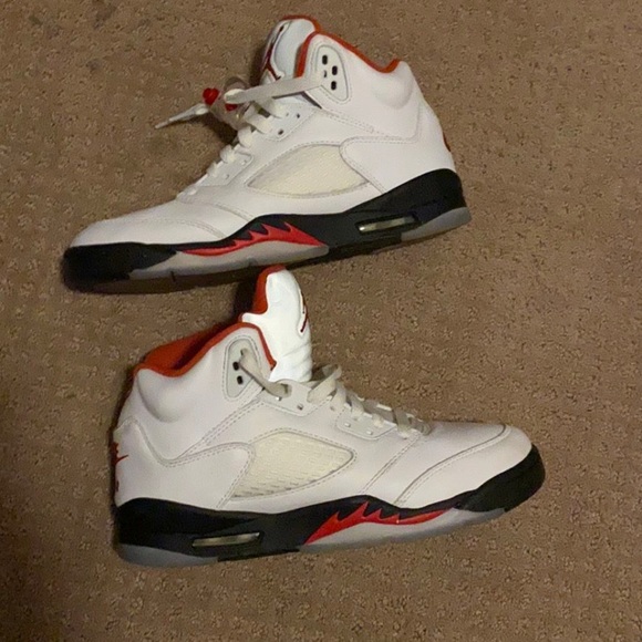 Jordan 5 fire red - Picture 1 of 4
